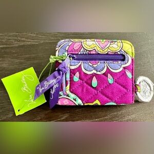 Vera Bradley Campus Double ID Heather NWT